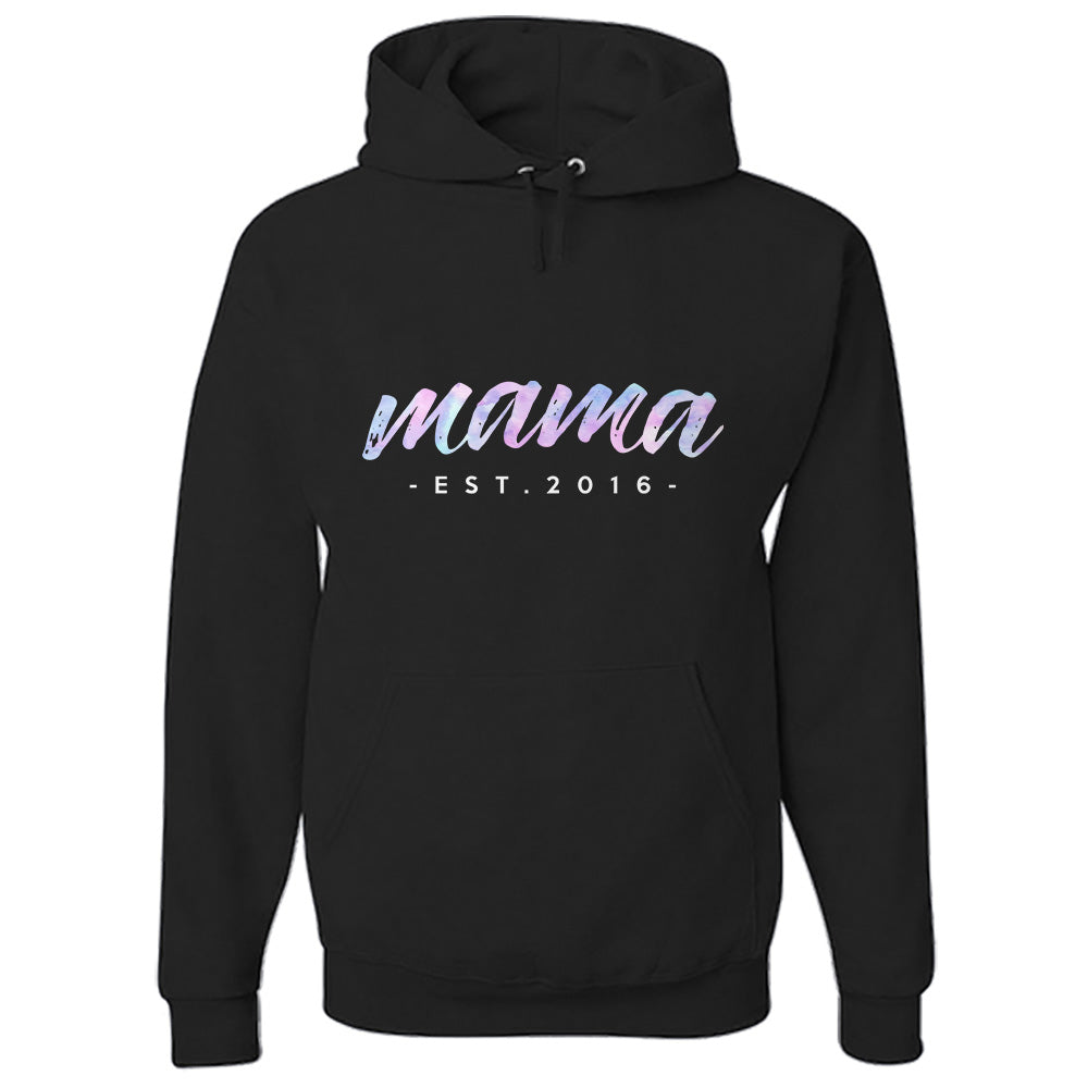 Mama Est Personalized Hoodie