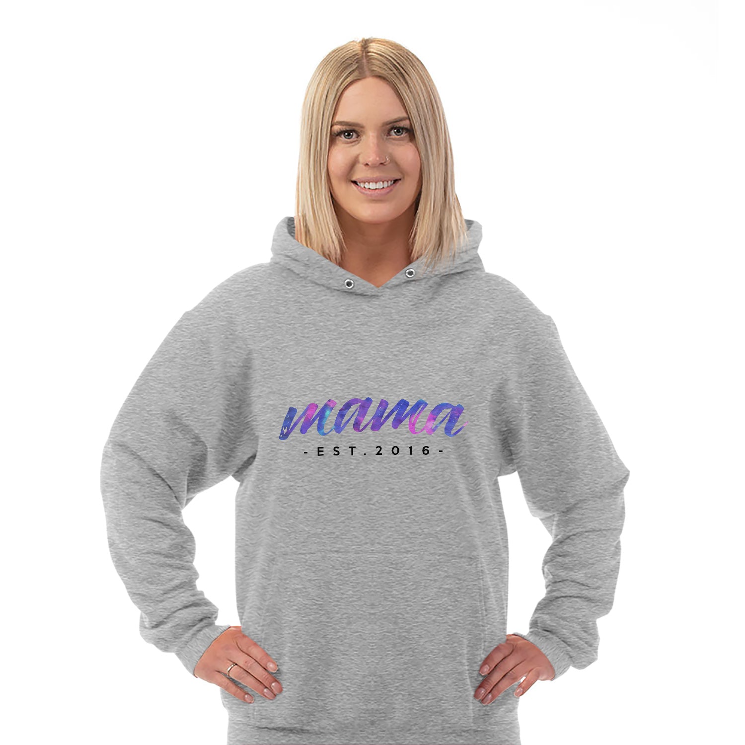 Mama Est Personalized Hoodie