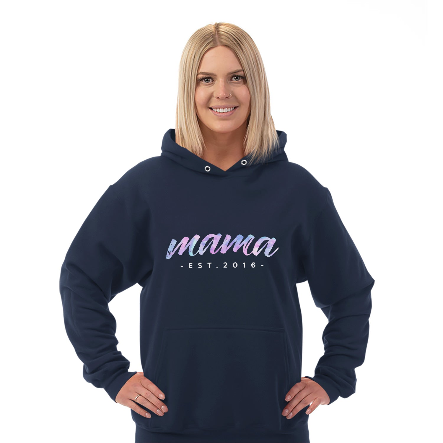 Mama Est Personalized Hoodie