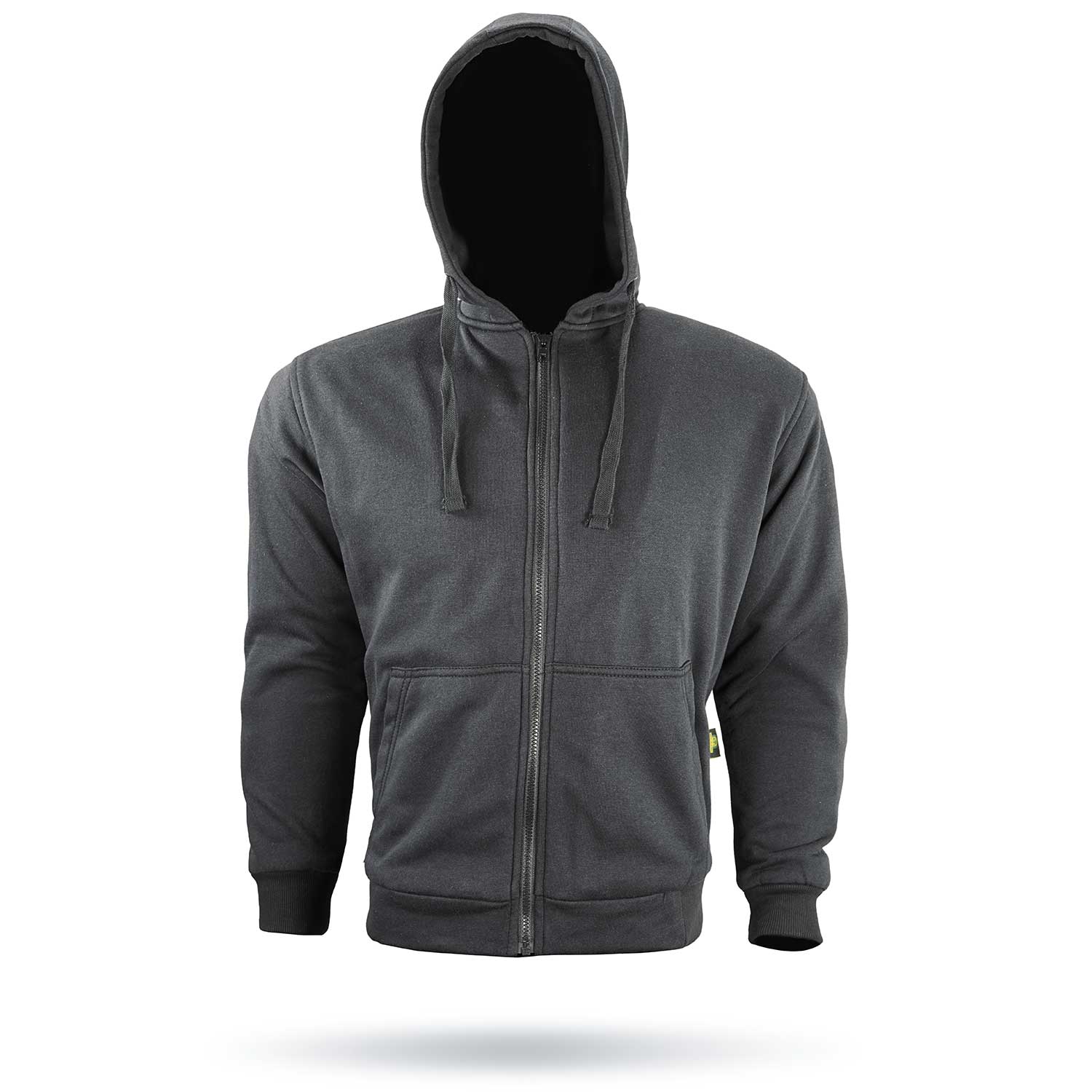 MEN MOTORCYCLE FLEECE HOODIES REINFORCED WITH KEVLAR