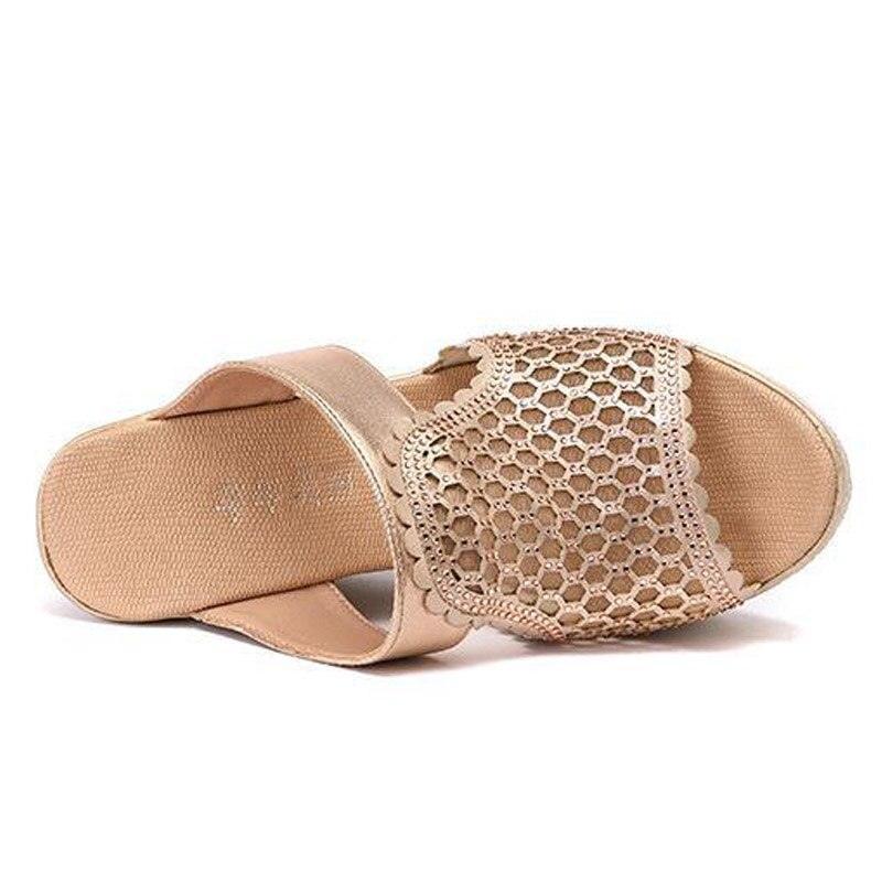 Mesh Summer Wedge Sandal Shoes