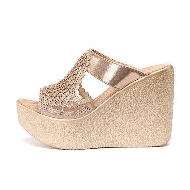 Mesh Summer Wedge Sandal Shoes