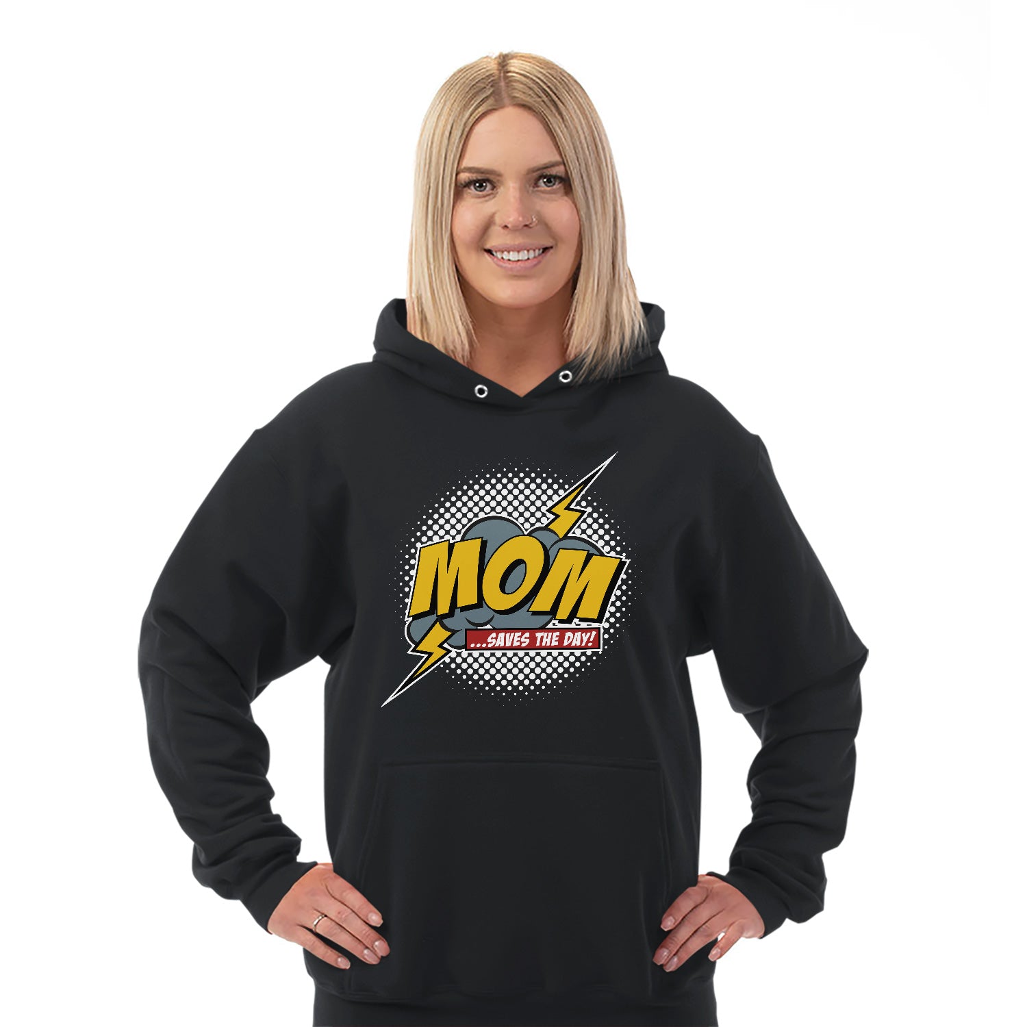 Mom Saves The Day Hoodie