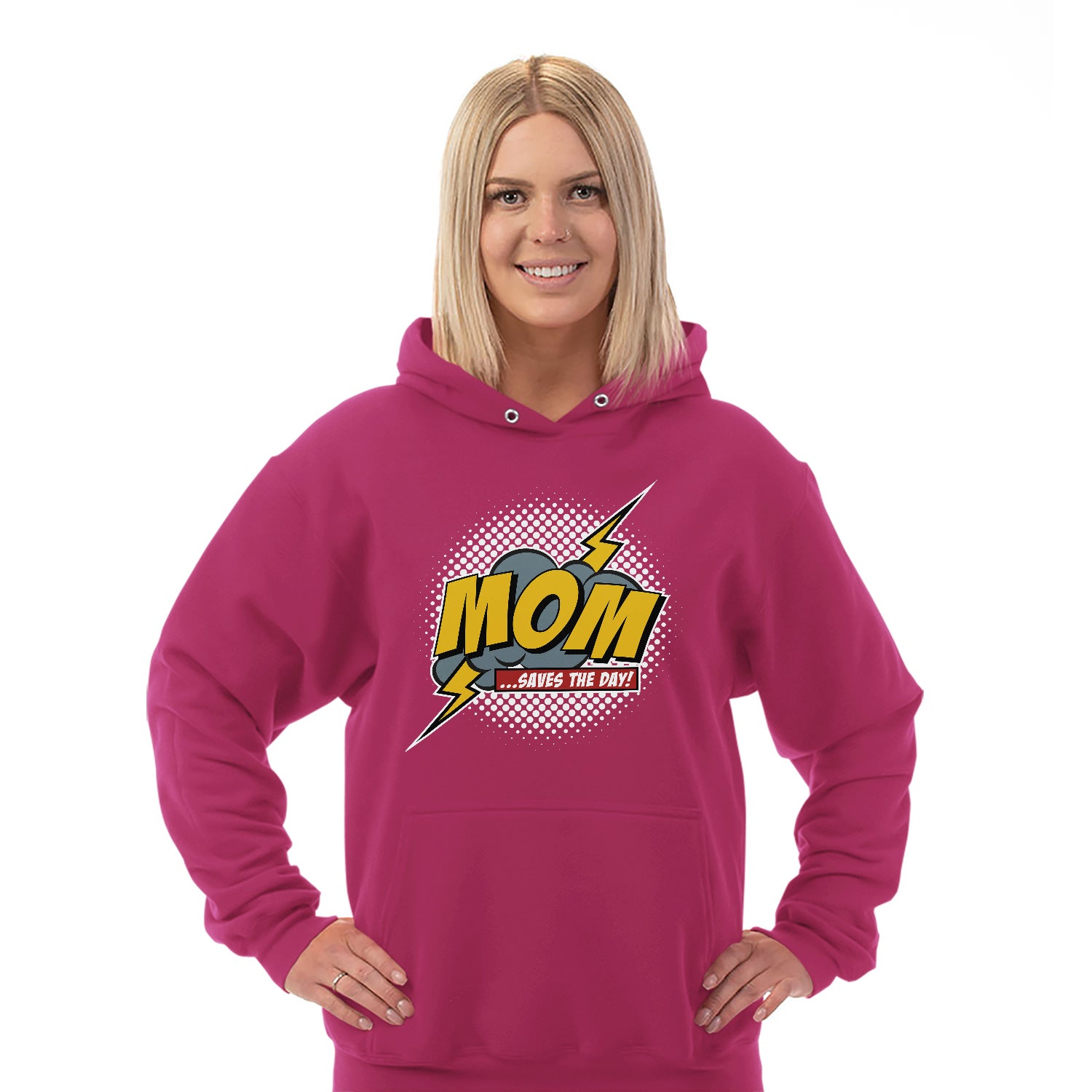 Mom Saves The Day Hoodie