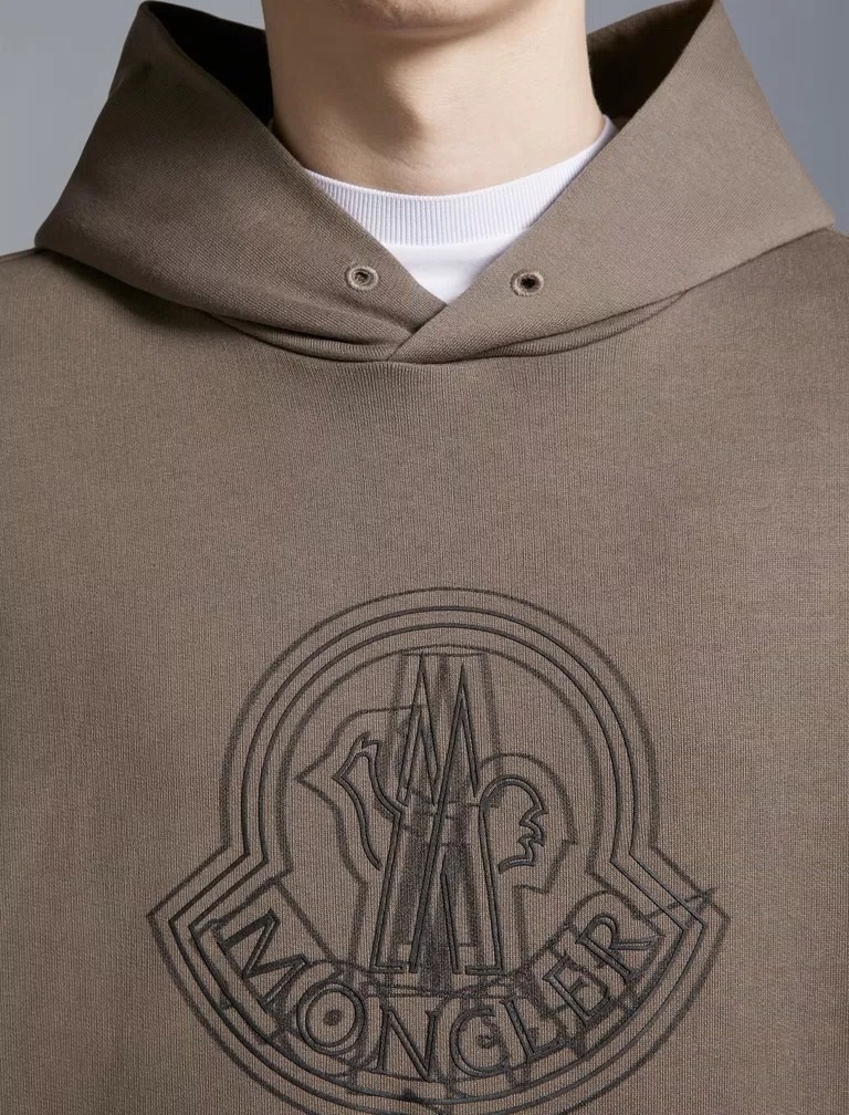 MONCLER  |Logo Motif Hoodie