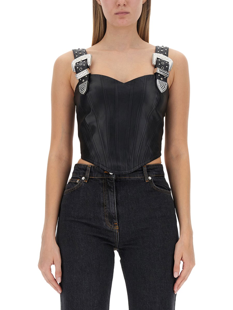 MOSCHINO JEANS      TOP BUSTIER