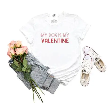 My Dog is My Valentine Tee (SALE)