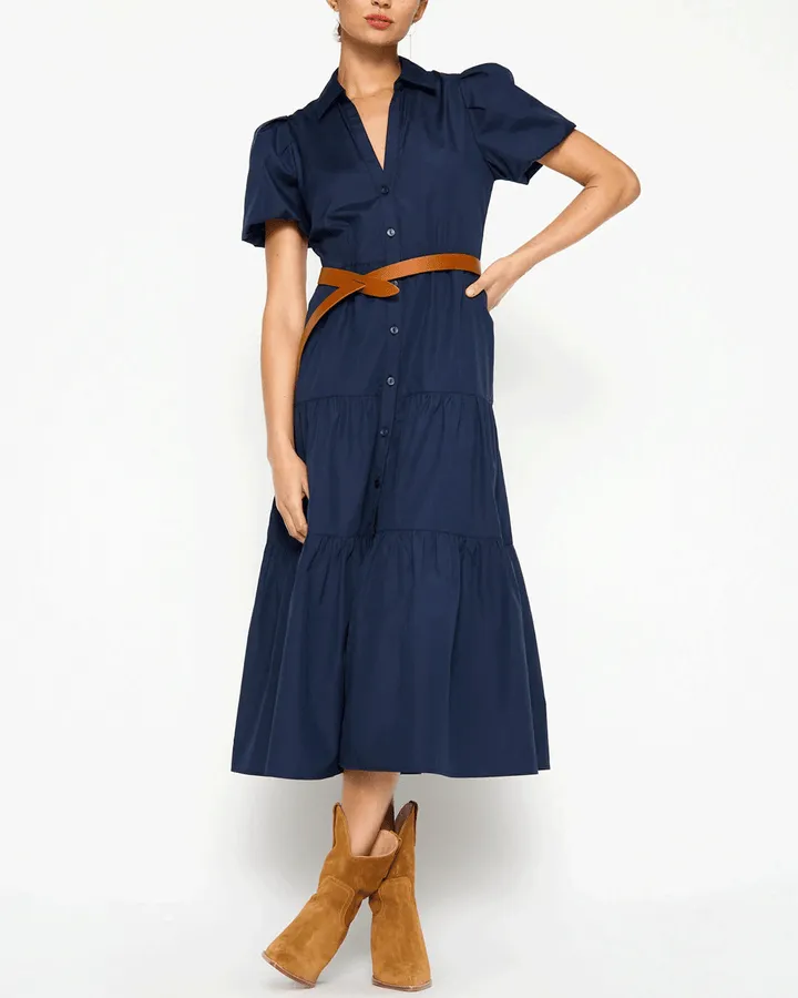 Navy Havana Dress