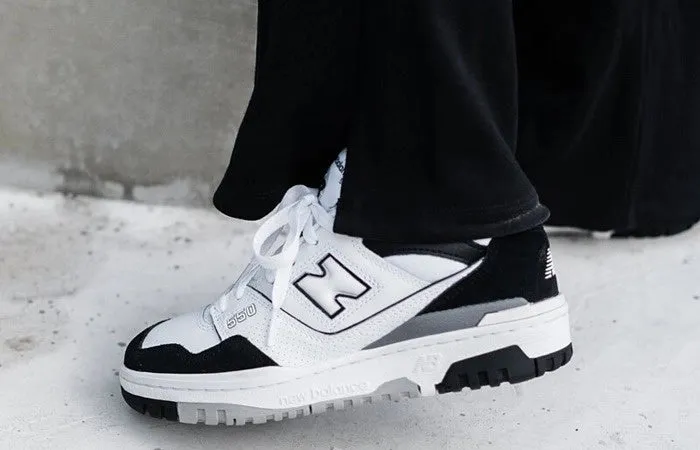 New Balance 550 White Black Rain Cloud  'GS'