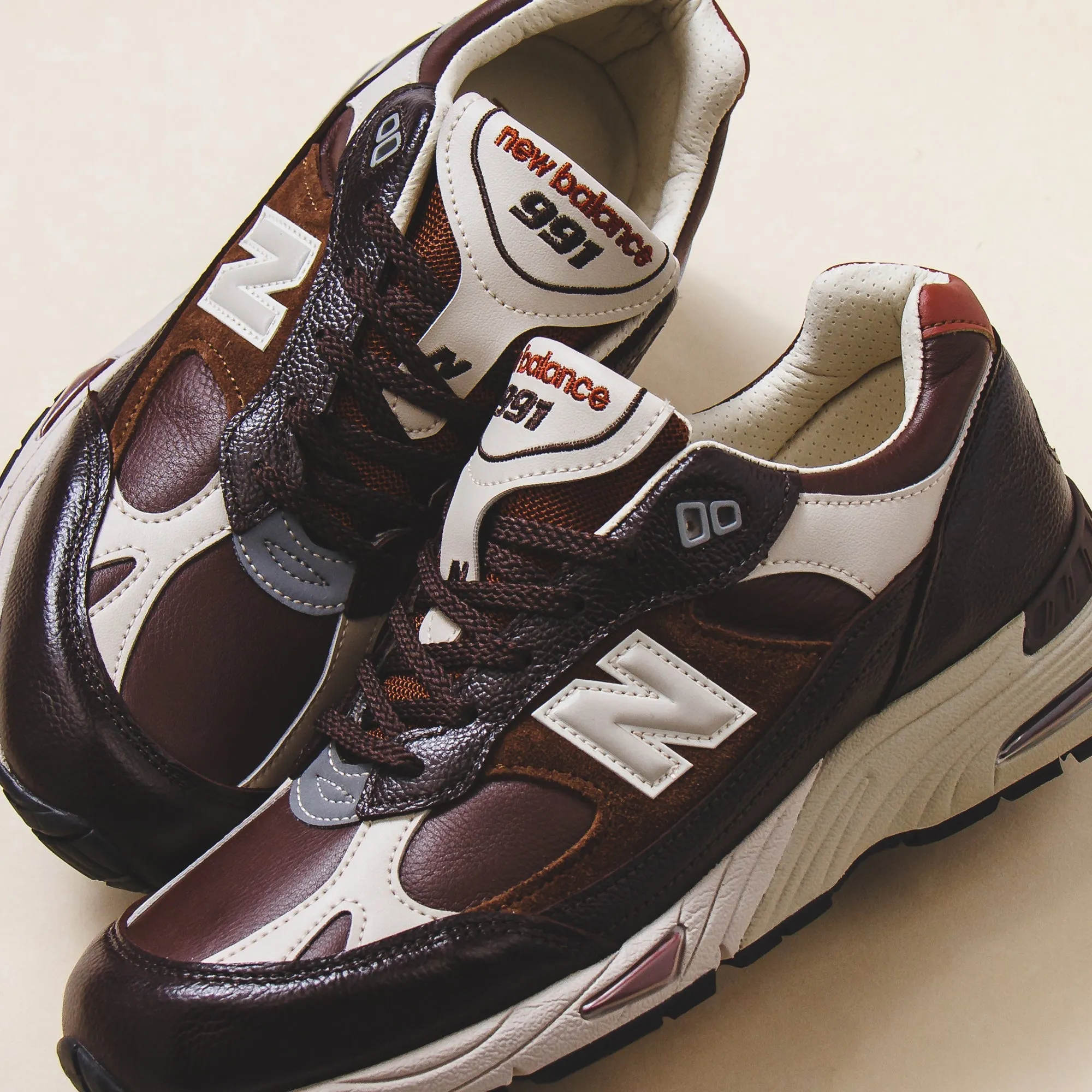 New Balance Men 991 Brown Made In UK M991GBI