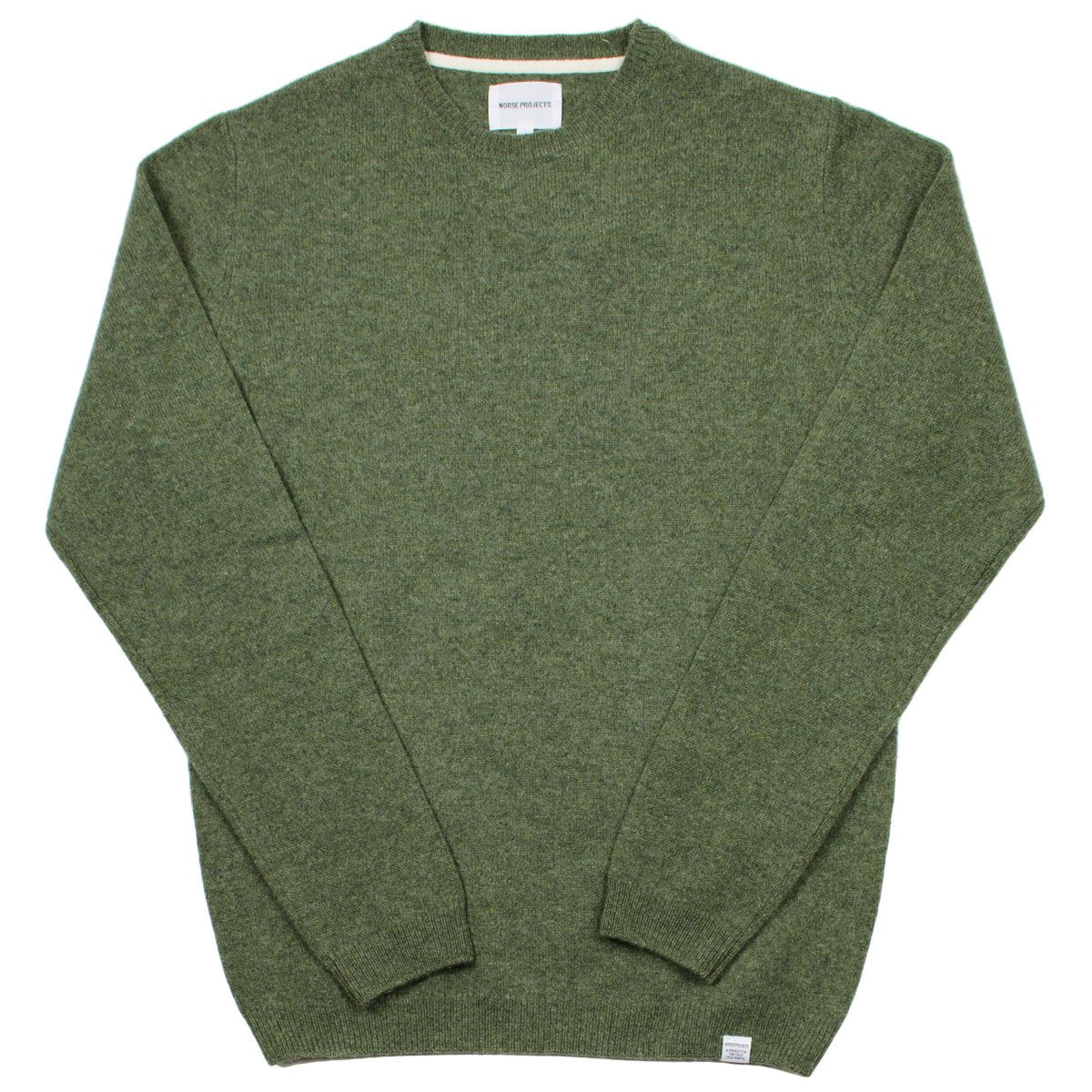 Norse Projects - Sigfred Lambswool Sweater - Dried Olive