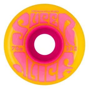 OJ Wheels Mini Super Juice Blazing Yellow Cruiser 55mm 78a