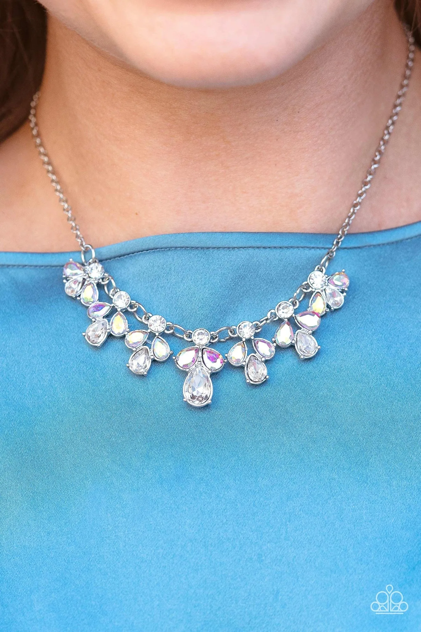 Paparazzi See In A New STARLIGHT - Multi Iridescent Necklace - 2022 Convention Collection