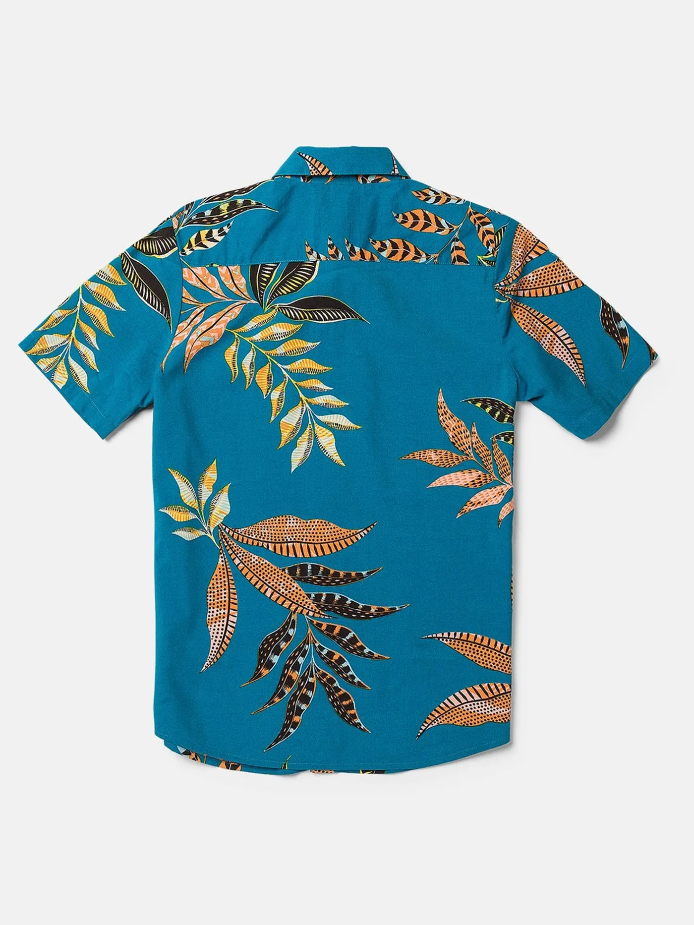 Paradiso Floral Short Sleeve Buttondown Shirt (Boys 7-14)