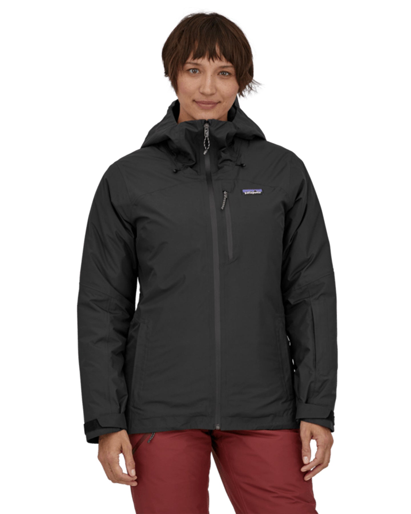 Patagonia Insulated Powder Town Women's Snow Jacket - Black - 2024