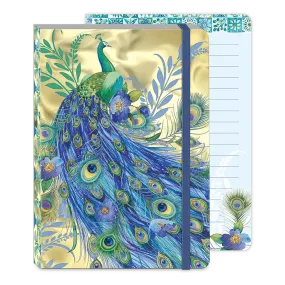 Peacock Gold Soft Cover Journal