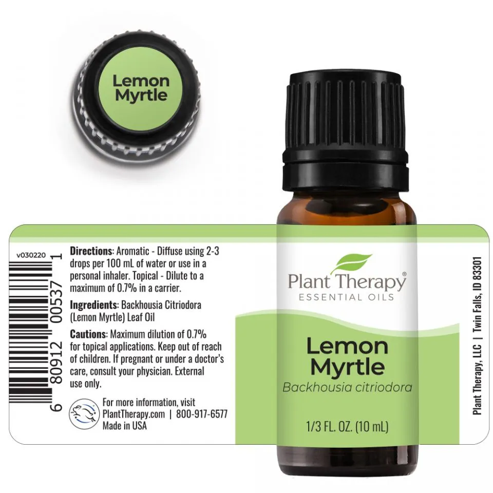 Plant Therapy Lemon Myrtle Essential Oil