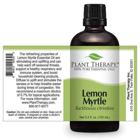 Plant Therapy Lemon Myrtle Essential Oil