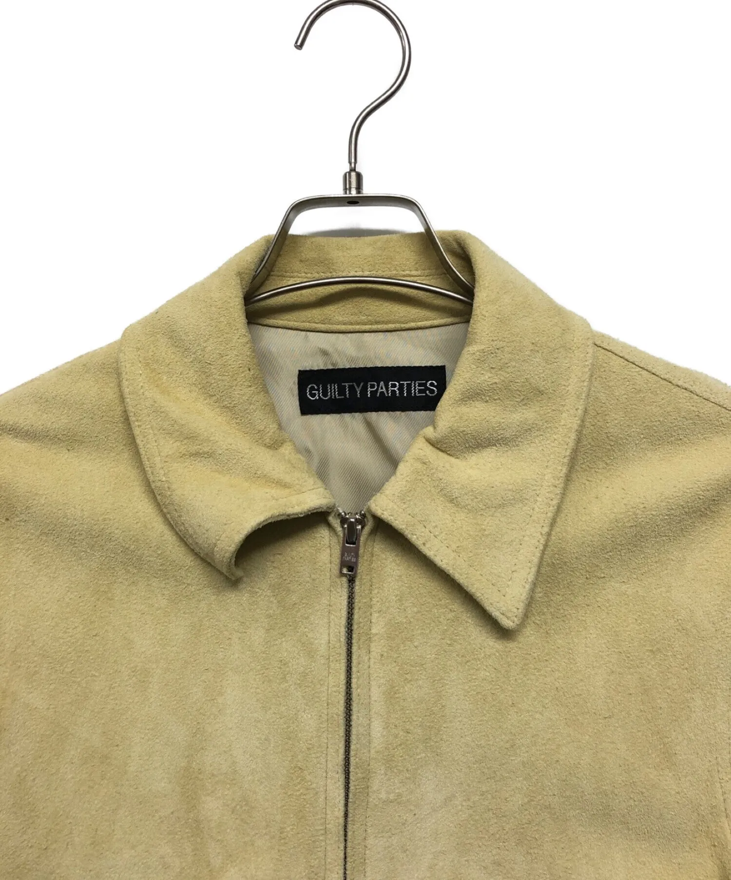 [Pre-owned] WACKO MARIA Deerskin suede jacket / zip-up / outerwear / stainless steel collar