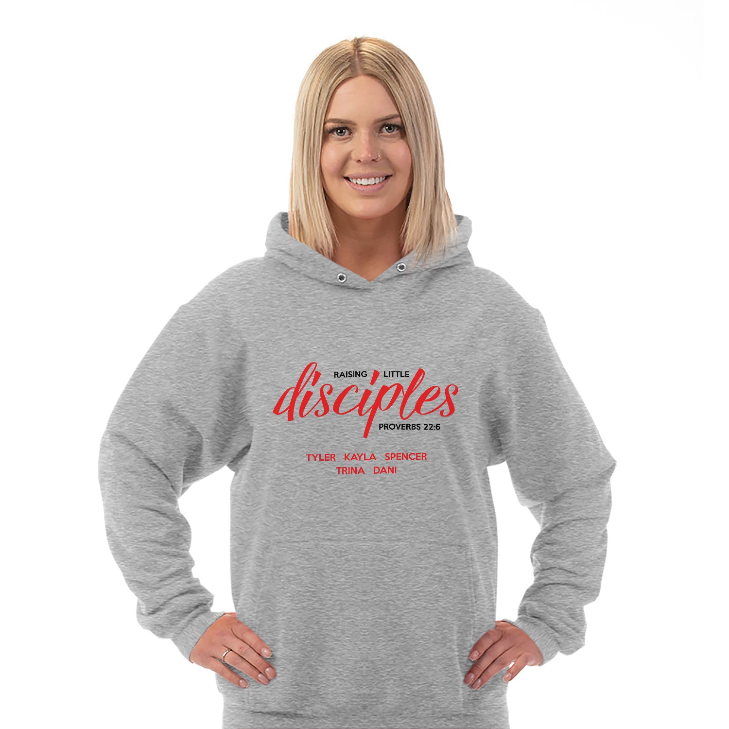 Raising Disciples Personalized Hoodie