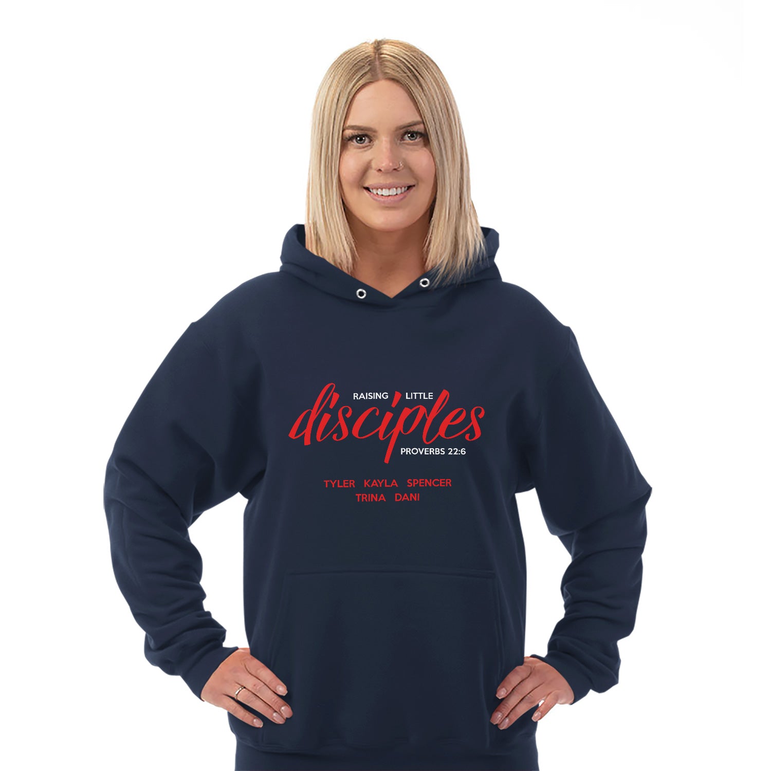 Raising Disciples Personalized Hoodie