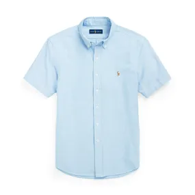 Ralph Lauren - Custom Fit SS Oxford Shirt in Light Blue