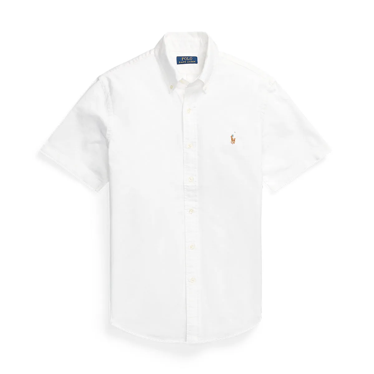 Ralph Lauren - Custom Fit SS Oxford Shirt in White