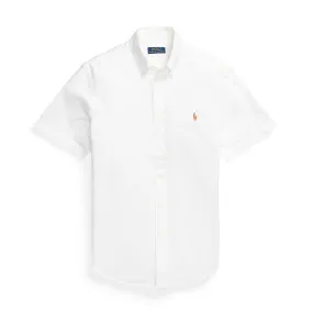 Ralph Lauren - Custom Fit SS Oxford Shirt in White