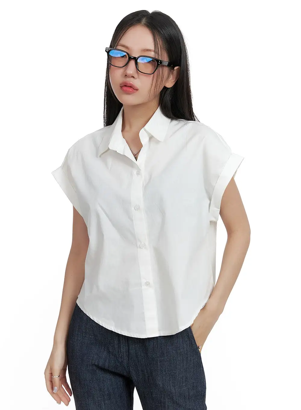 Roll-Up Sleeve Shirt OA415