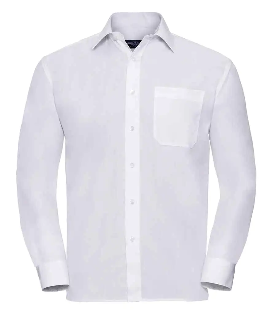 Russell Long Sleeve Shirt - White