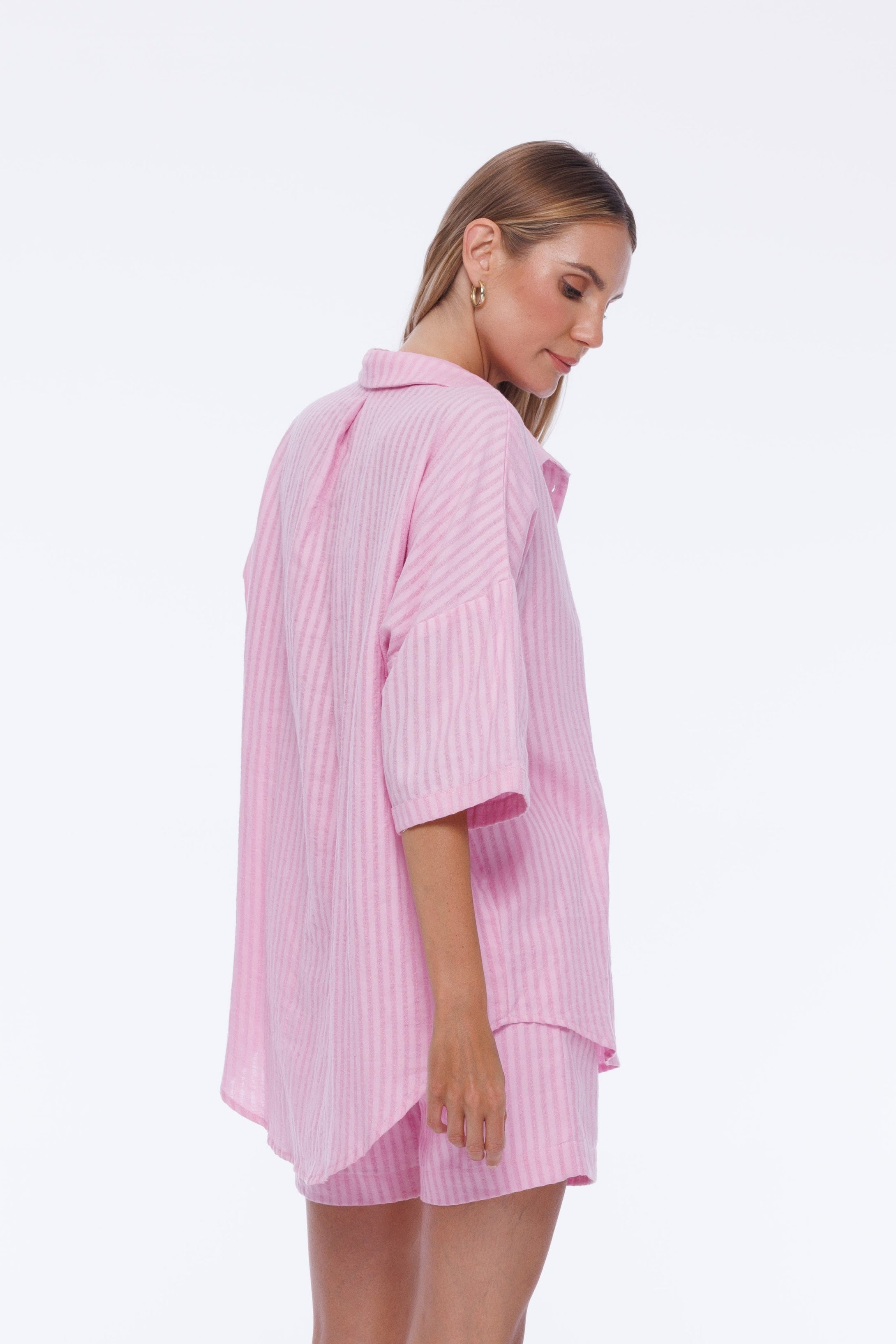 Santiago Shirt - Daisy Pink