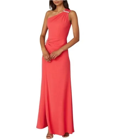 Shoshanna Sharon Dress In Coral Pink