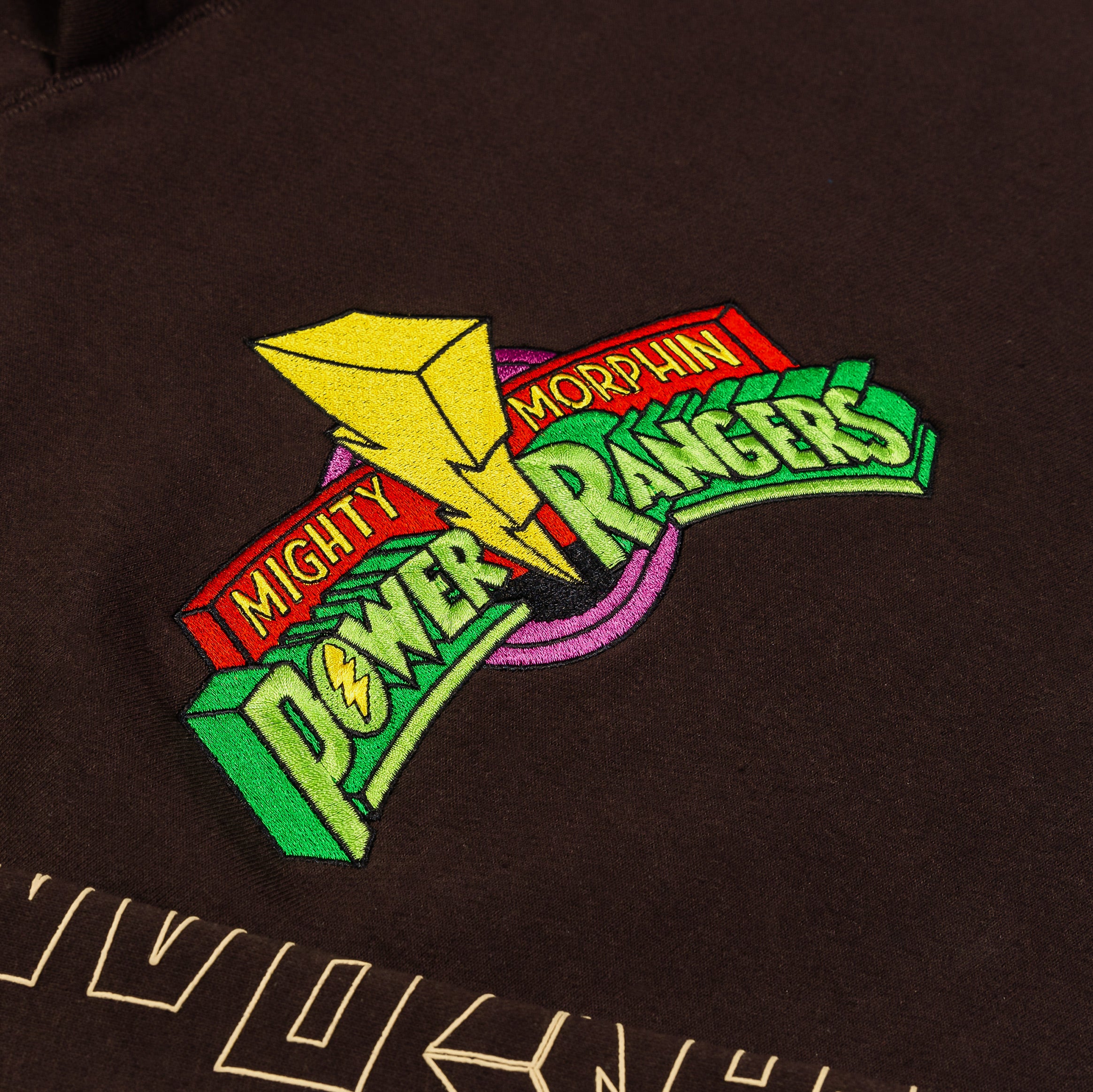 SP x Power Rangers Megazord Pullover Mens Hoodie (Brown/Beige)