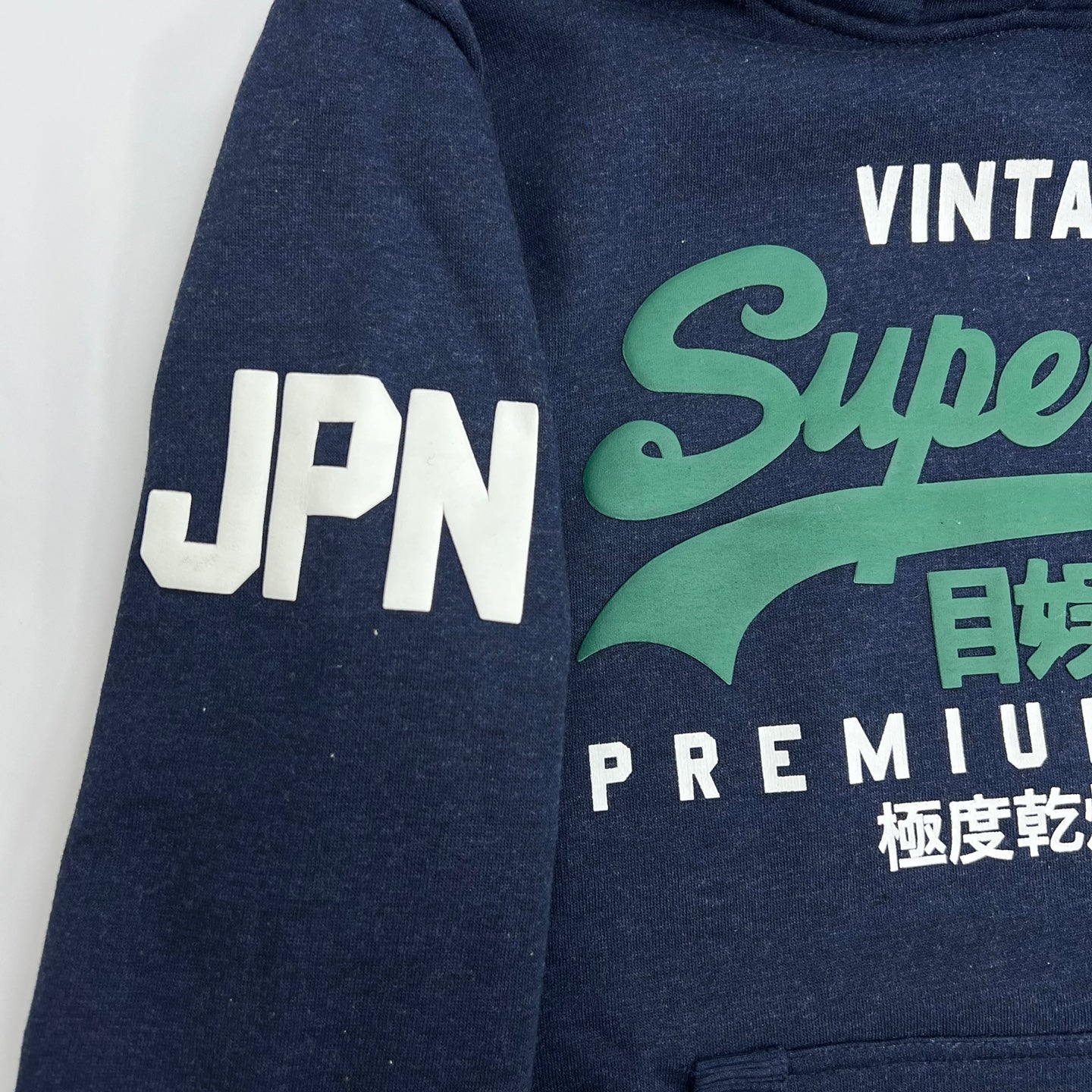 SUPERDRY Vintage Melange Hoodied Sweatshirt