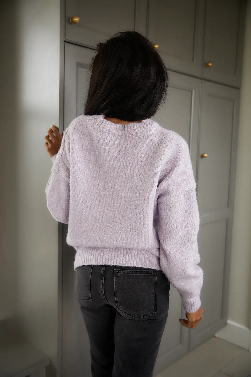 Take My Hand Lavender Sweater FINAL SALE