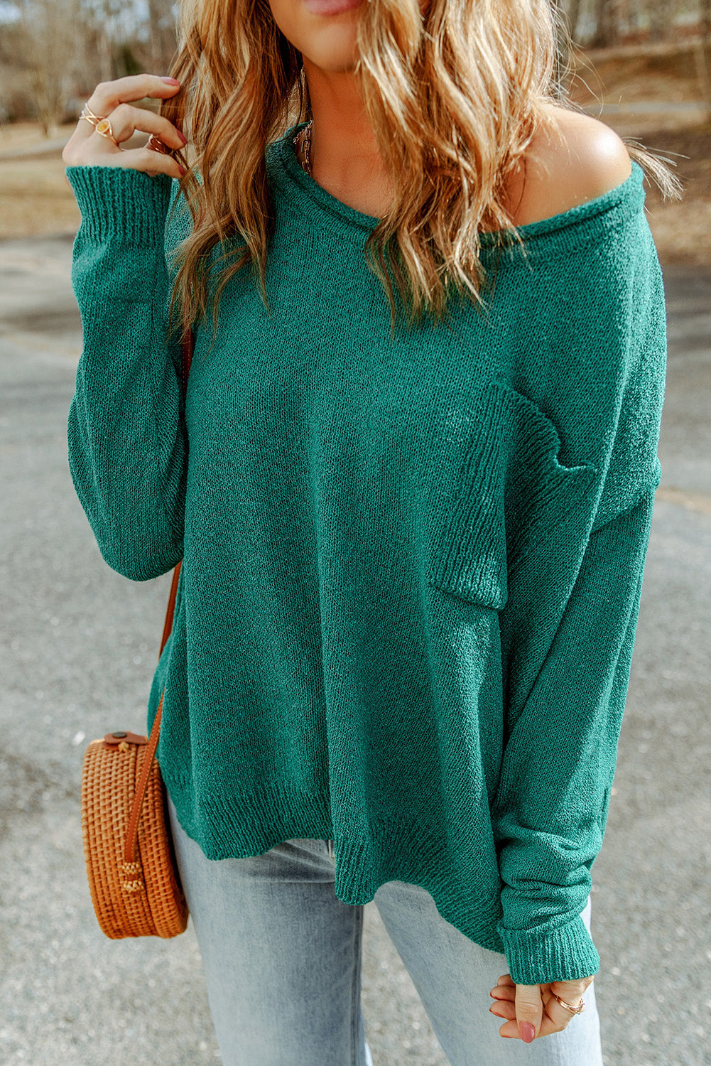 Tenacious Teal Sweater