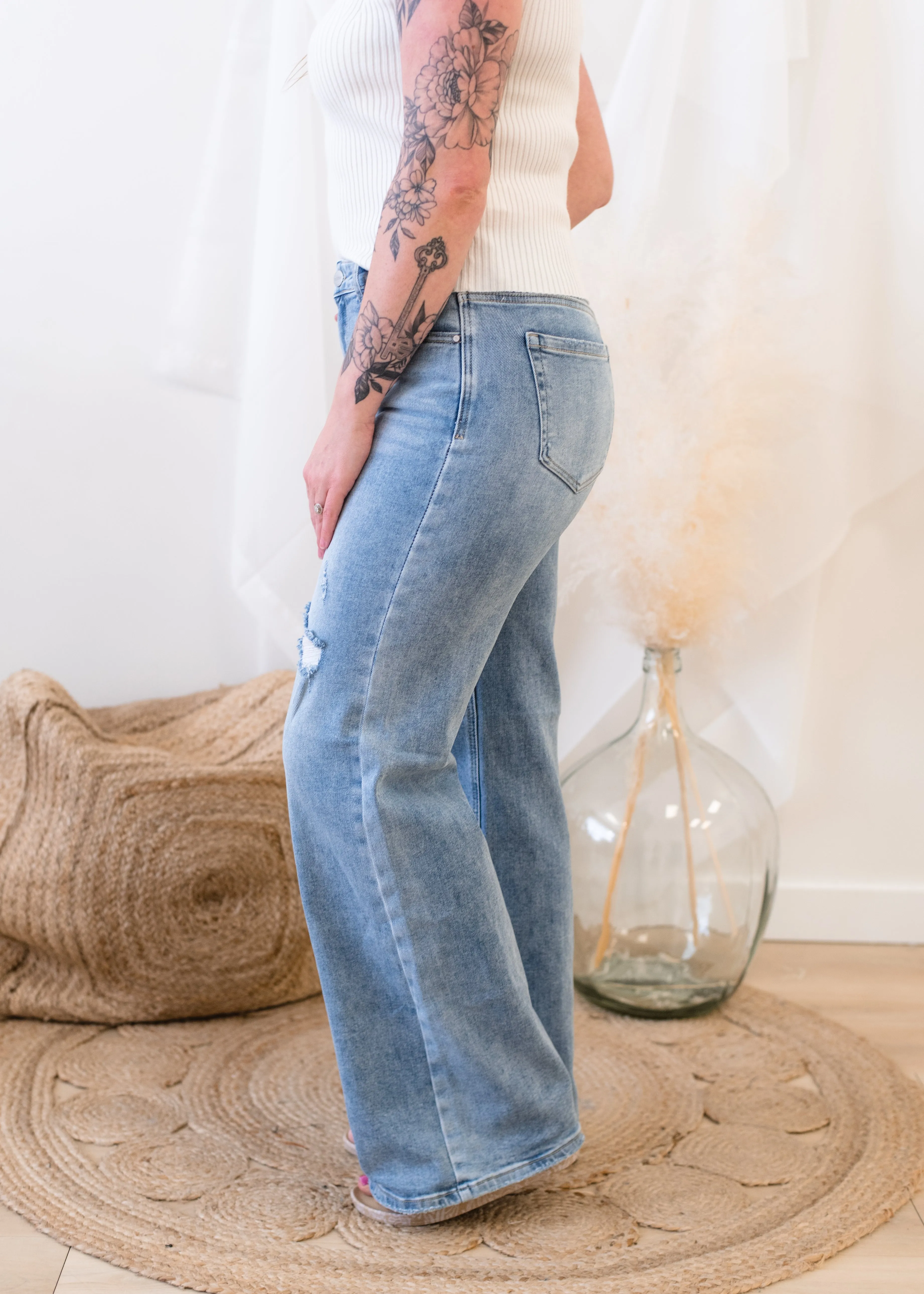 The Connor Wide Leg Jean