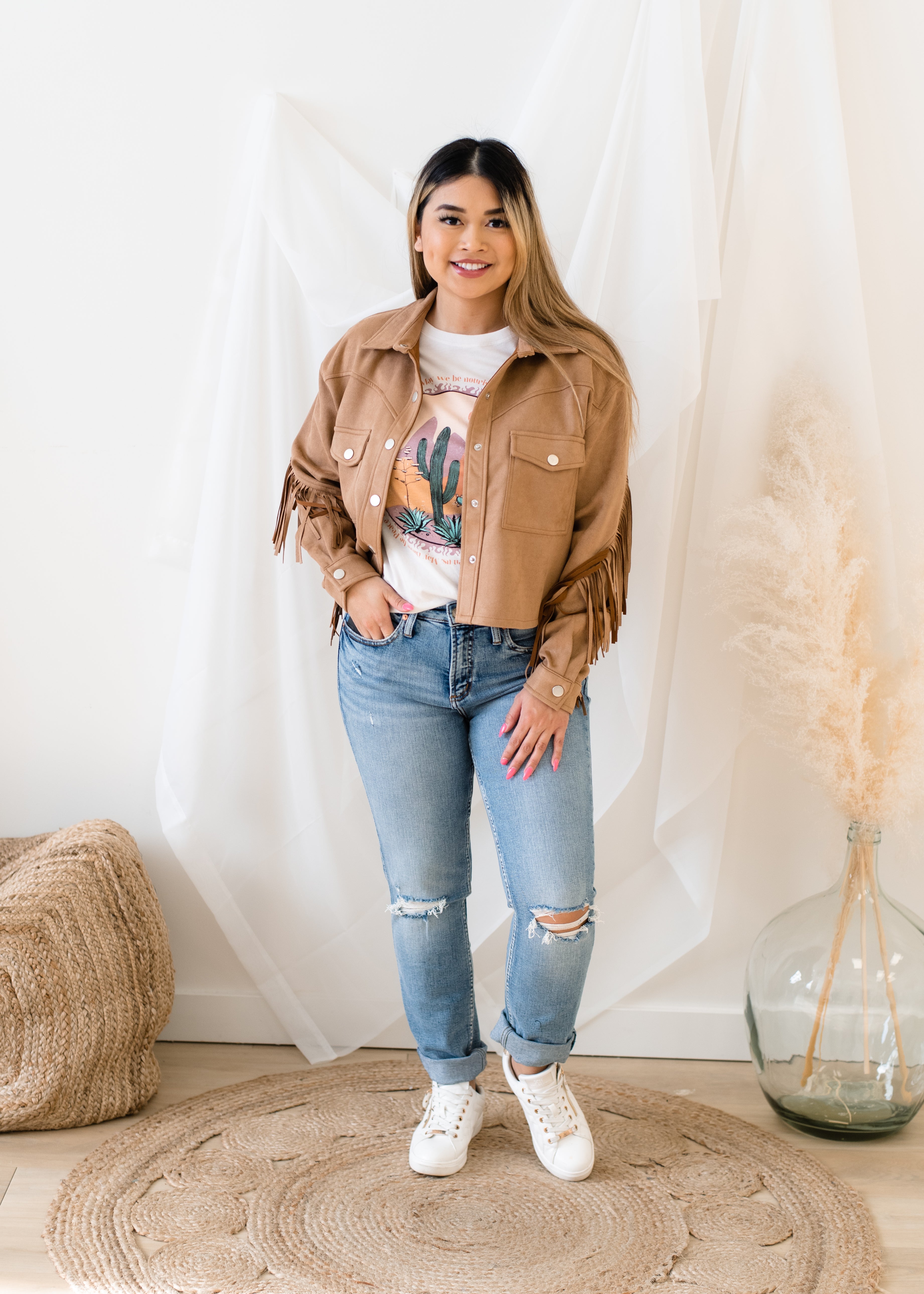 The Georgia Fringe Jacket