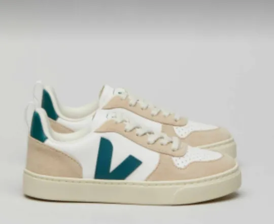 Veja White Brittany Almond Lace Sneaker