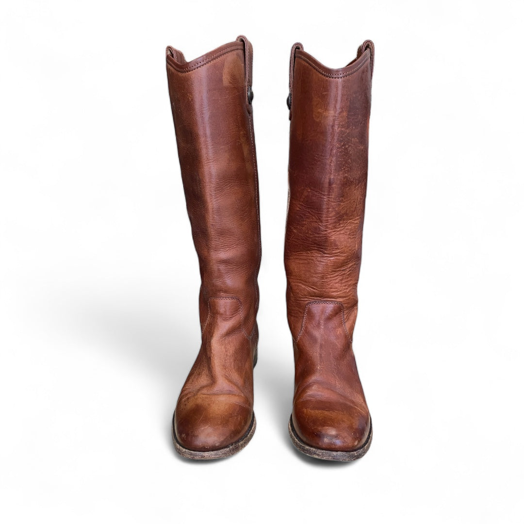 Vintage Frye Brown Riding Boots