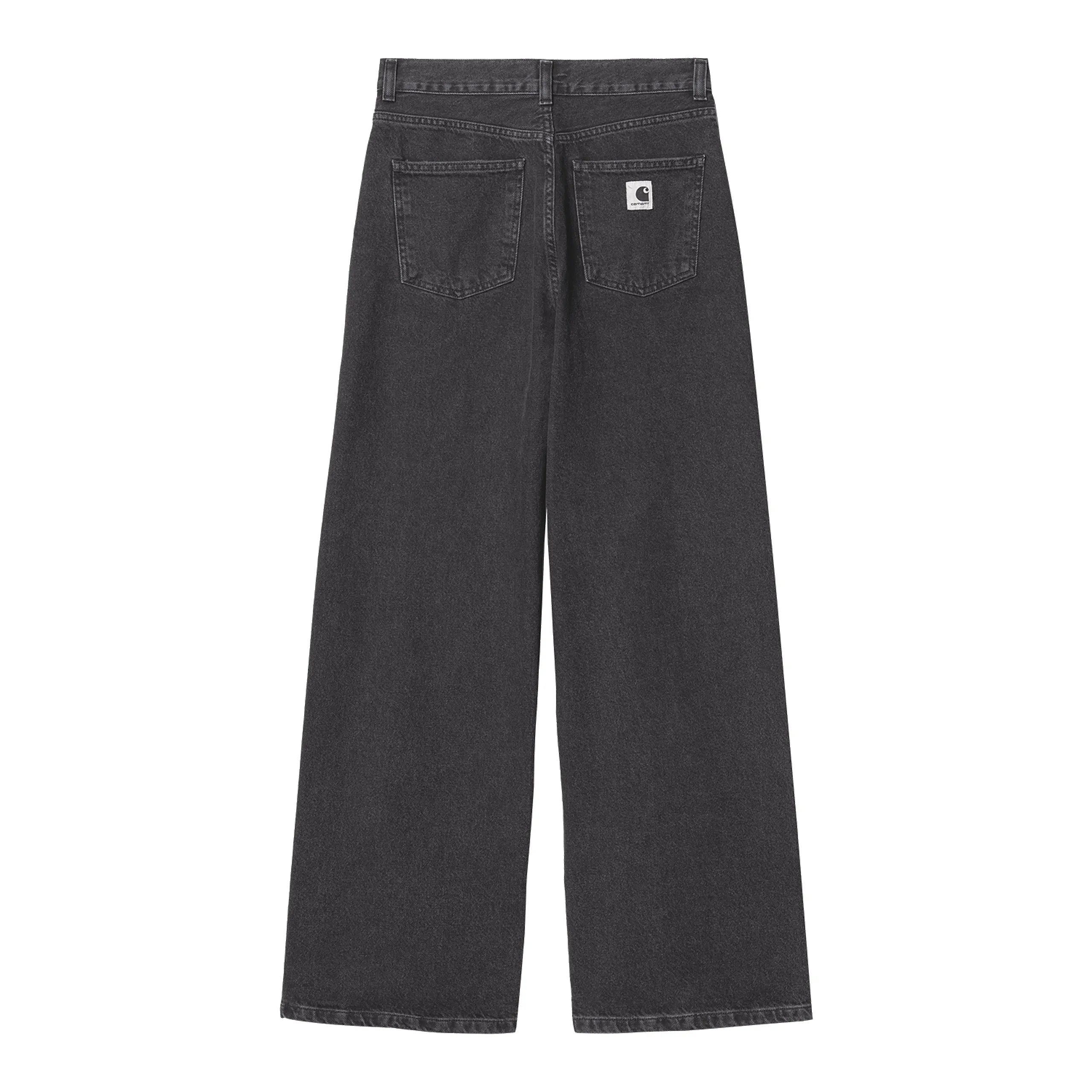 W' JANE PANT BLACK HEAVY STONE WASH